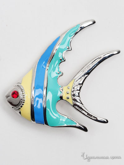 Брошь Fransua Ardy, цвет зеленый