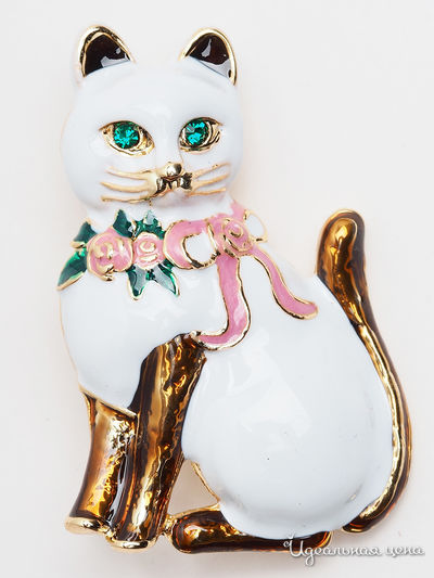 Брошь Fransua Ardy, цвет белый