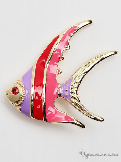 Брошь Fransua Ardy, цвет розовый