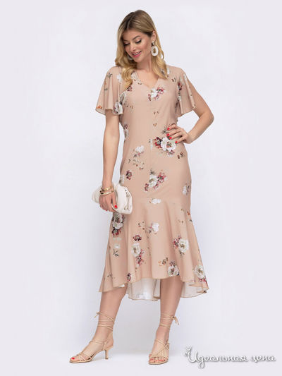 Платье Dressa, цвет бежевый