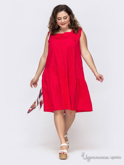 Платье Dressa, цвет красный