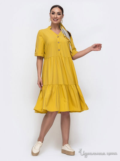 Платье Dressa, цвет желтый