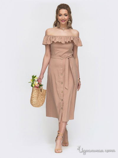 Платье Dressa, цвет бежевый