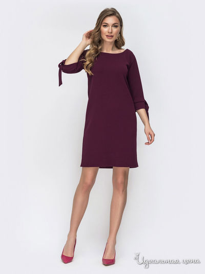 Платье Dressa, цвет бордовый