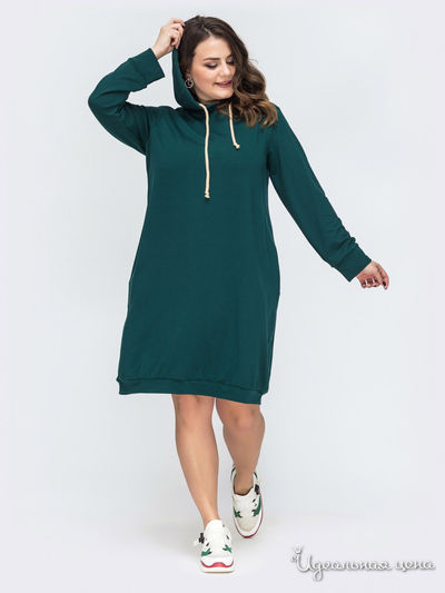 Платье Dressa, цвет изумрудный