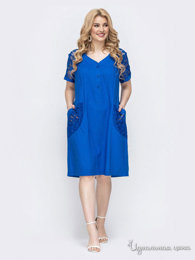 Платье Dressa, цвет синий
