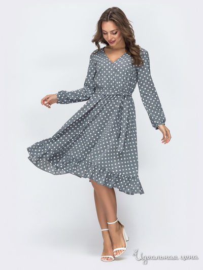 Платье Dressa, цвет серый