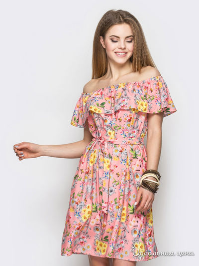 Платье Dressa, цвет розовый