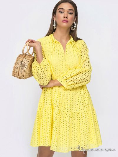 Платье Dressa, цвет желтый