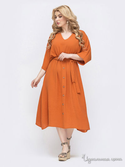 Платье Dressa, цвет терракотовый