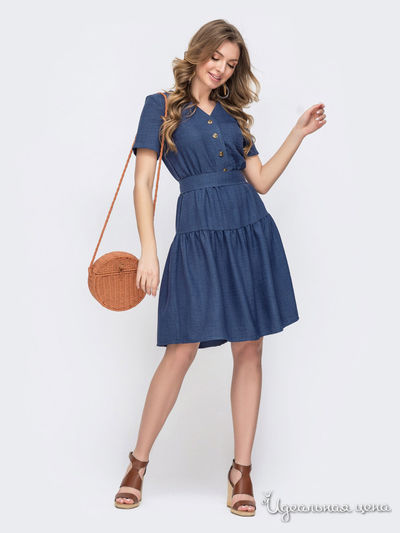 Платье Dressa, цвет темно-синий