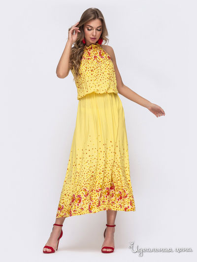 Платье Dressa, цвет желтый