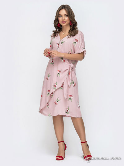Платье Dressa, цвет бледно-розовый