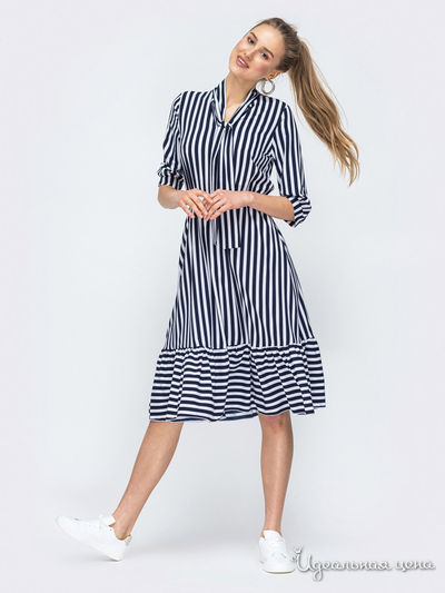 Платье Dressa, цвет темно-синий