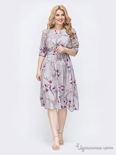 Платье Dressa, цвет серый