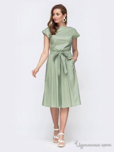 Платье Dressa, цвет зеленый