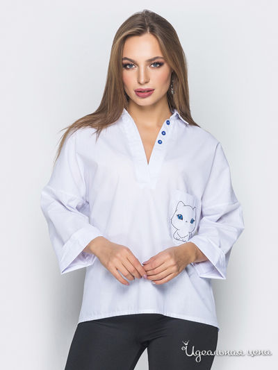 Блуза Dressa, цвет белый