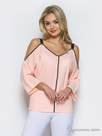 Блуза Dressa, цвет розовый