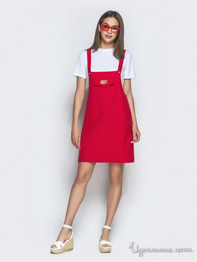 Сарафан Dressa, цвет красный