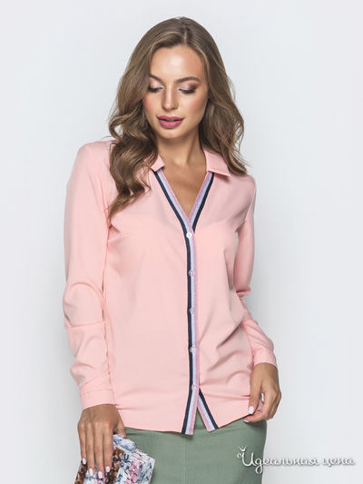 Блуза Dressa, цвет розовый