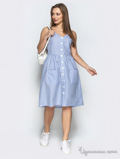 Сарафан Dressa, цвет голубой