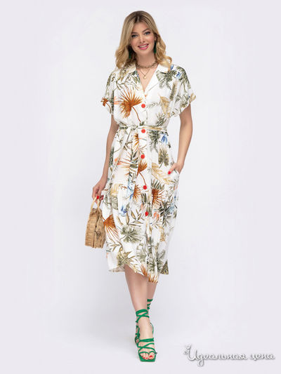 Платье Dressa, цвет белый