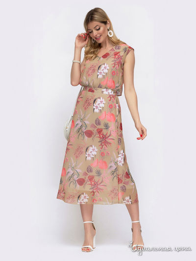 Платье Dressa, цвет бежевый