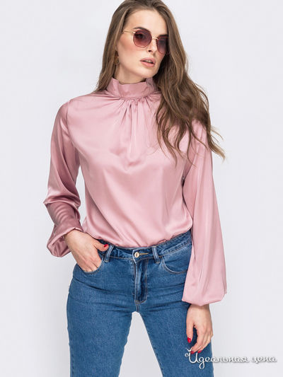 Блуза Dressa, цвет розовый