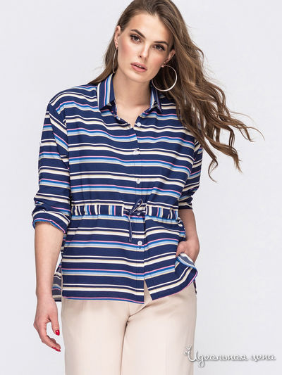 Блуза Dressa, цвет синий