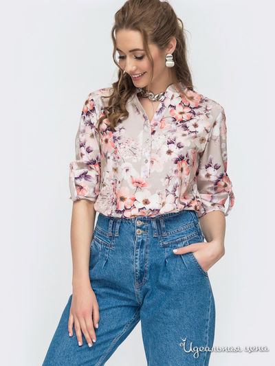 Блуза Dressa, цвет бежевый