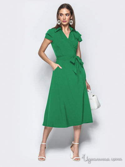 Платье Dressa, цвет зеленый