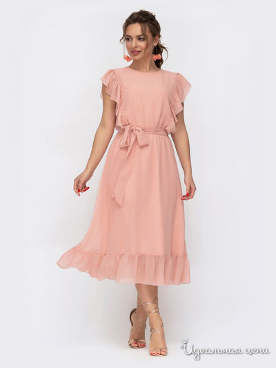 Платье Dressa, цвет светло-розовый