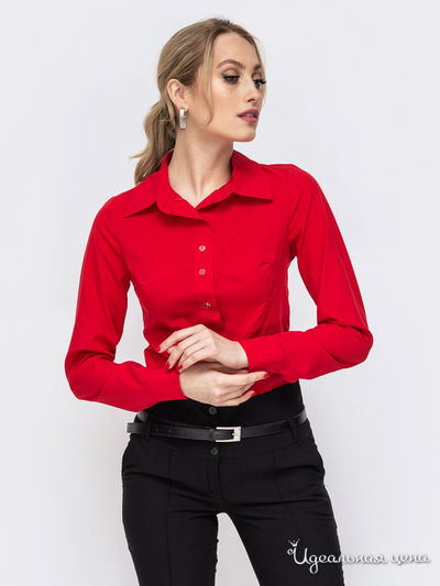 Блуза Dressa, цвет красный
