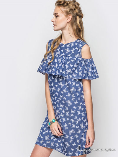 Платье Dressa, цвет синий