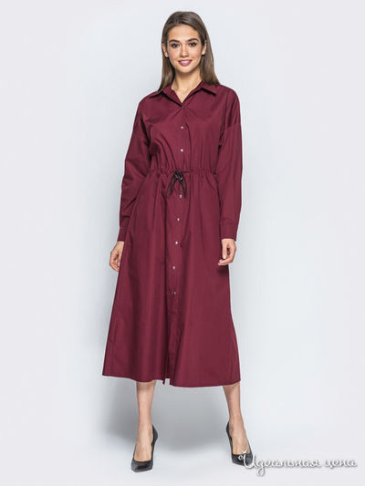 Платье Dressa, цвет Бордо