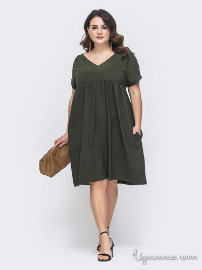 Платье Dressa, цвет Хаки