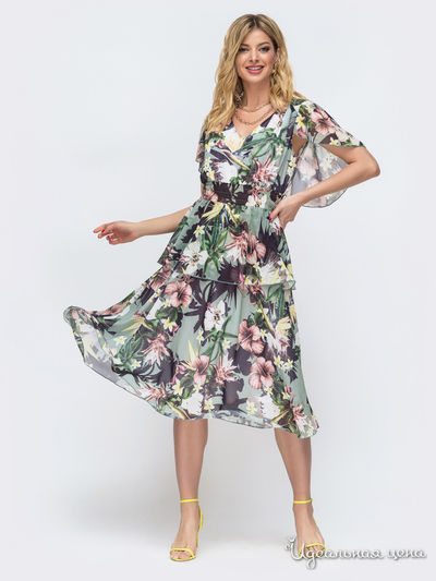 Платье Dressa, цвет зеленый