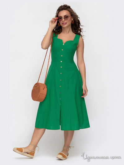 Платье Dressa, цвет зеленый