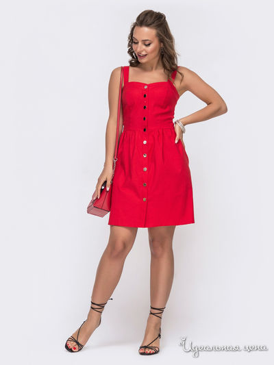 Сарафан Dressa, цвет красный