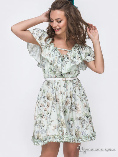 Сарафан Dressa, цвет зеленый