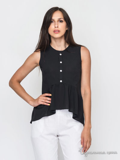 Блуза Dressa, цвет черный