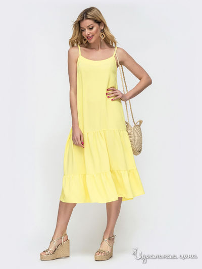 Сарафан Dressa, цвет желтый