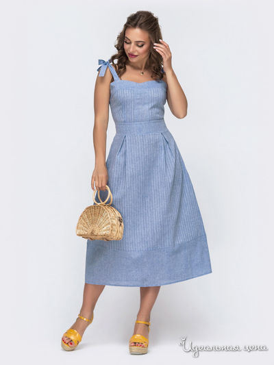 Сарафан Dressa, цвет голубой