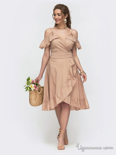 Сарафан Dressa, цвет бежевый
