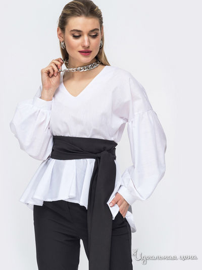 Блуза Dressa, цвет белый