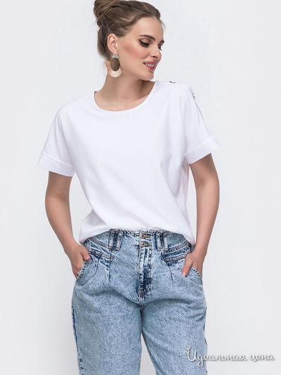 Блуза Dressa, цвет белый