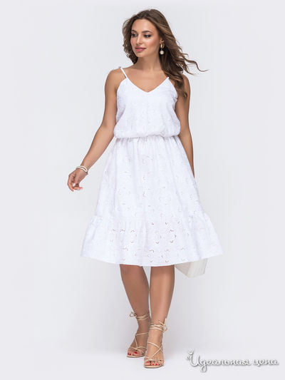 Сарафан Dressa, цвет белый