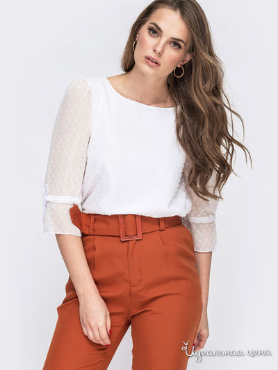 Блуза Dressa, цвет молочный