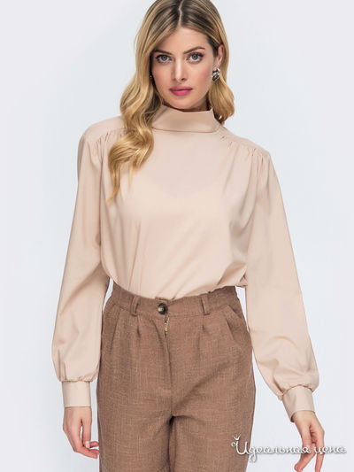 Блуза Dressa, цвет бежевый