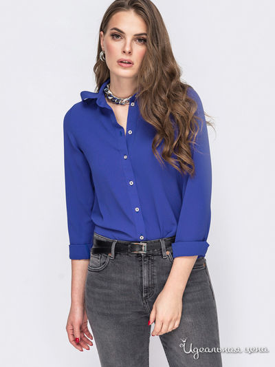 Блуза Dressa, цвет синий